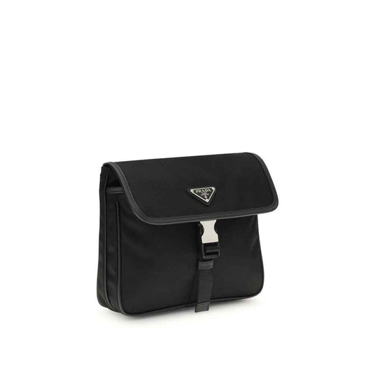 Prada Black Recycled Polyamide Shoulder Bag