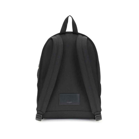 Saint Laurent Black Recycled Polyamide Backpack