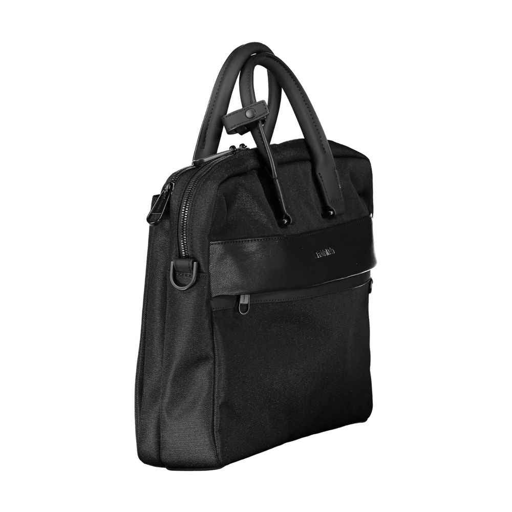 Calvin Klein Nero Polyester Men's Briefcase