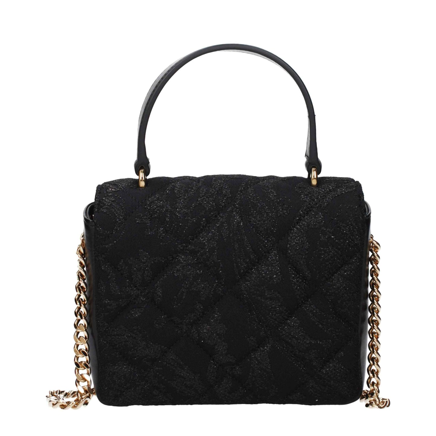 Versace Black Fabric Shoulder Bag - XT & Co