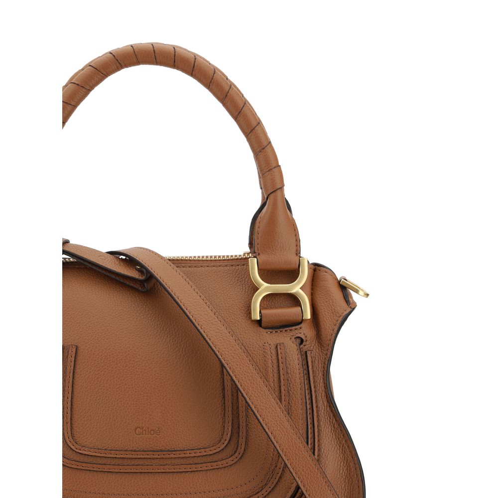Chloé Brown Bos Taurus Shoulder Bag - XT & Co