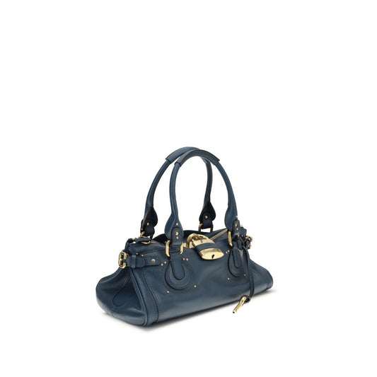 Chloé Blue Buffalo Leather Shoulder Bag - XT & Co