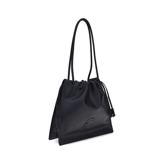 Coccinelle Black Bos Taurus Leather Handbag - XT & Co