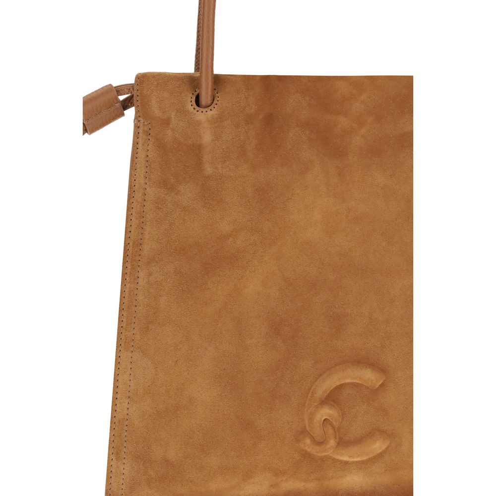 Coccinelle Beige Calfskin Leather Bos Taurus Handbag - XT & Co