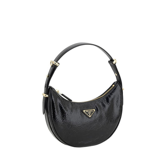 Prada Black Bos Taurus Calf Leather Shoulder Bag - XT & Co