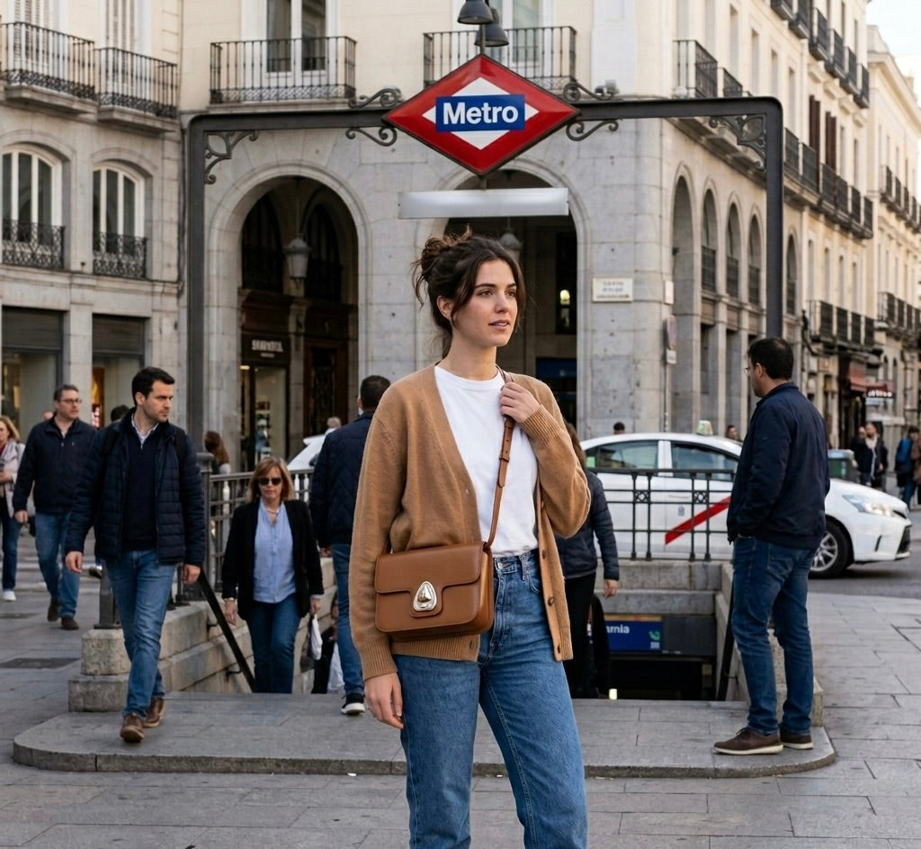 A.P.C. Brown Virginie Bag