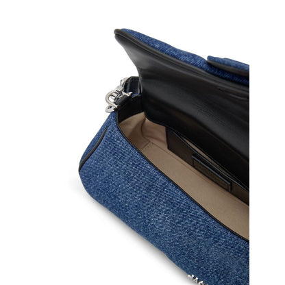 Jacquemus Denim Le Petit Bambimou Shoulder Bag - XT & Co
