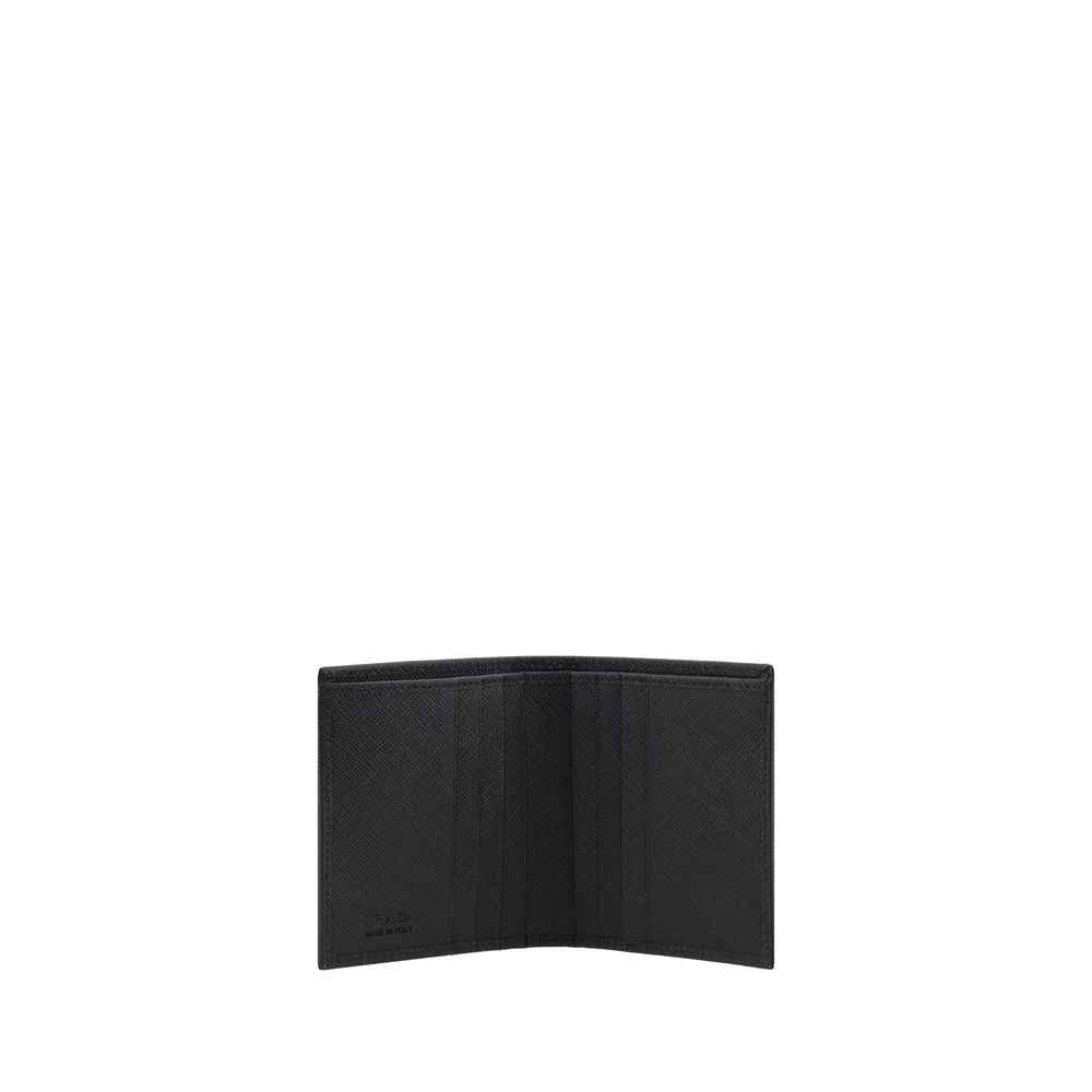 Prada Black Nylon Wallet