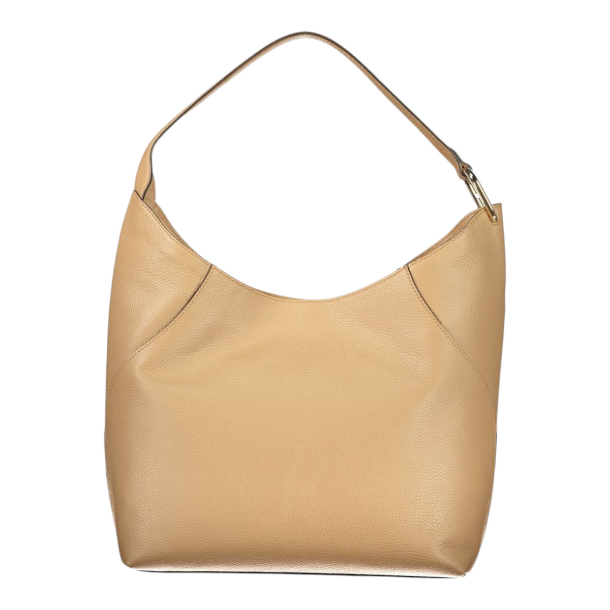 Bolso de hombro FURLA Lara de XT & Co en piel granulada color marrón con cierre magnético y diseño elegante