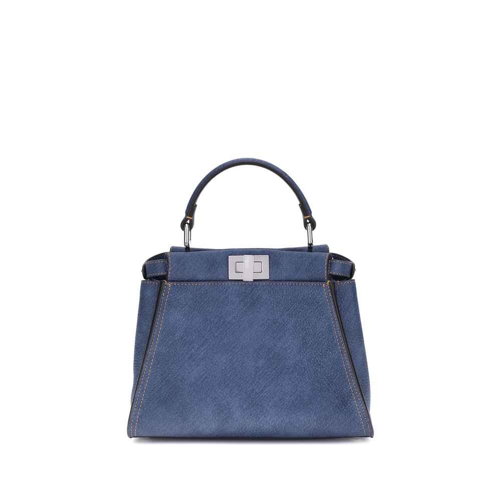 Fendi Blue  Peekaboo Mini Shoulder Bag - XT & Co