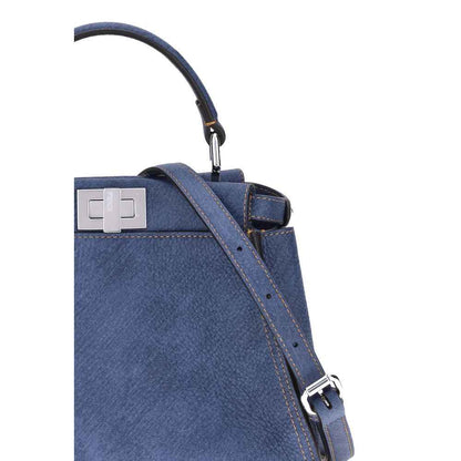 Fendi Blue  Peekaboo Mini Shoulder Bag - XT & Co