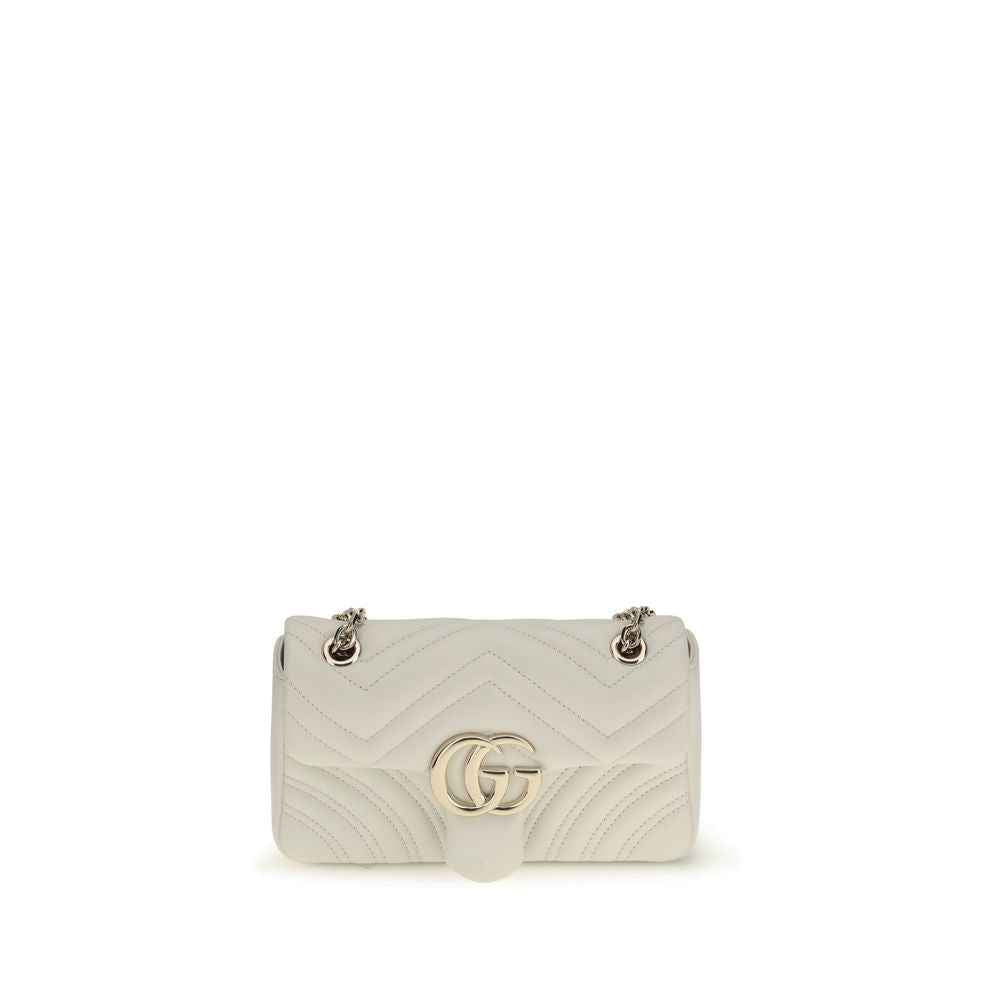 Gucci White Calf Leather Bos Taurus Handbag - XT & Co