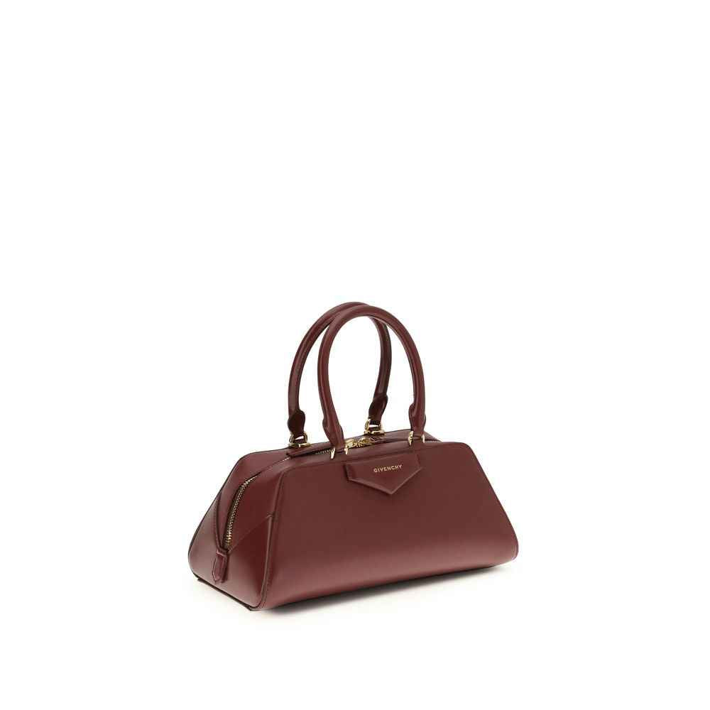 Givenchy Bordeaux Calf Leather Bos Taurus Handbag - XT & Co