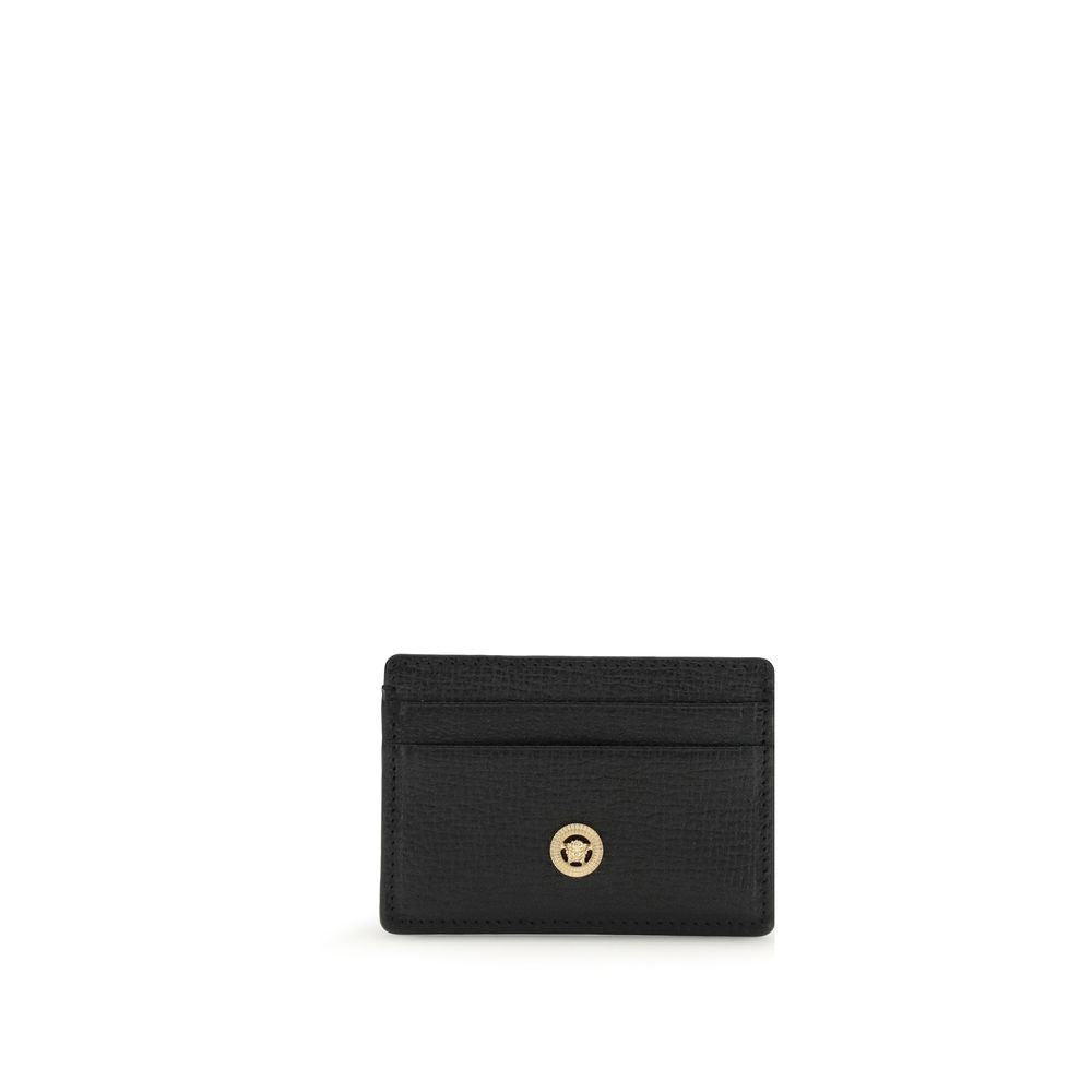 Versace Black Goatskin Wallet by Versace