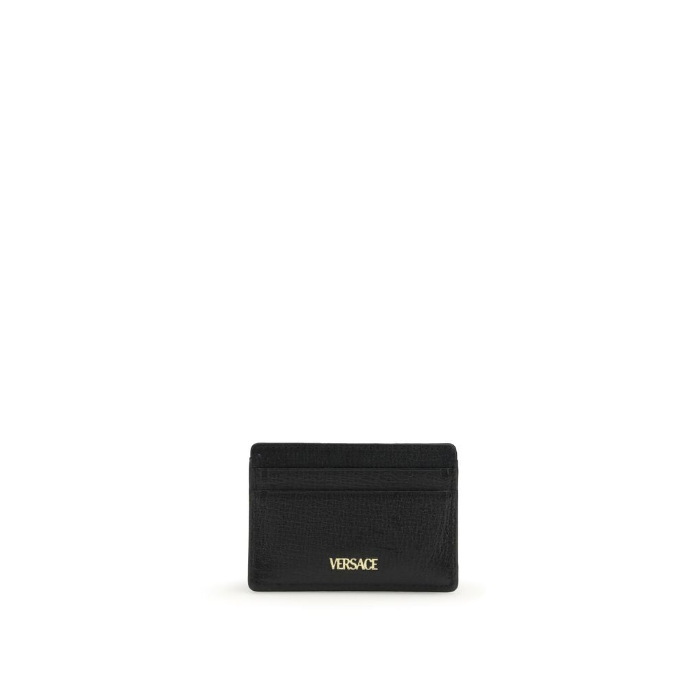 Versace Black Goatskin Wallet by Versace