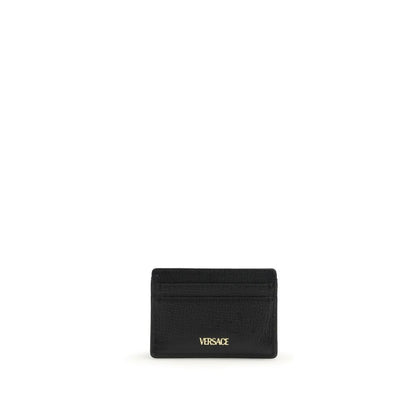 Versace Black Goatskin Wallet by Versace