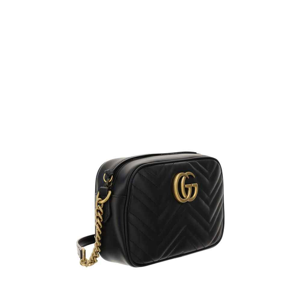 Gucci Black Calf Leather Bos Taurus Shoulder Bag - XT & Co