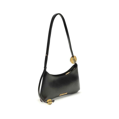 Jacquemus Black Calf Leather Bos Taurus Shoulder Bag - XT & Co