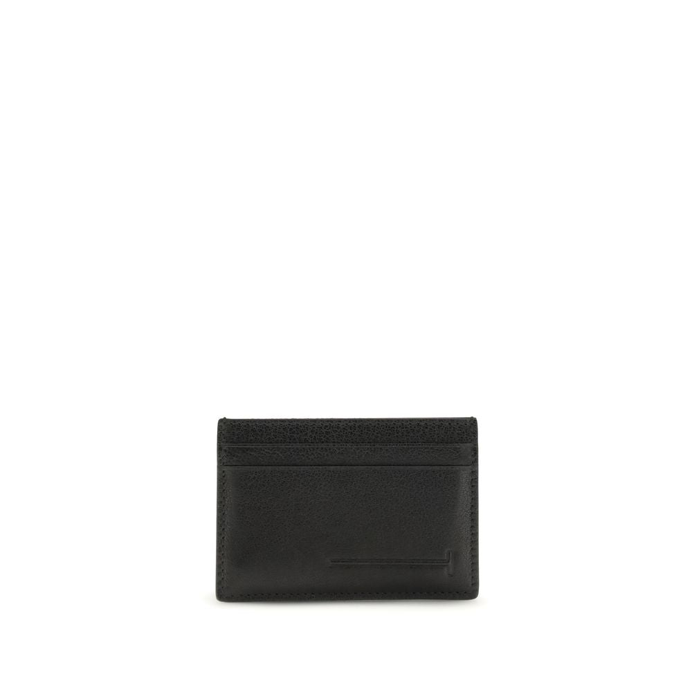 Tom Ford Black Calf Leather Bos Taurus Wallet by Tom Ford