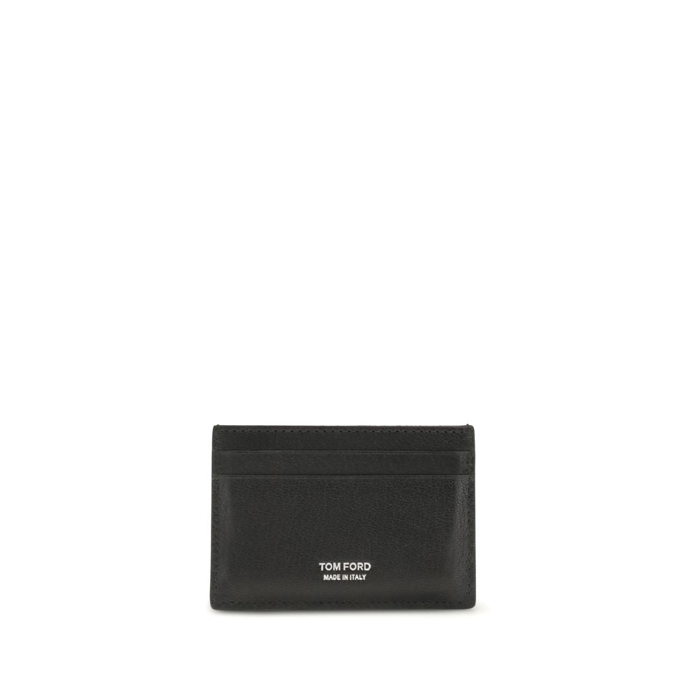 Tom Ford Black Calf Leather Bos Taurus Wallet by Tom Ford