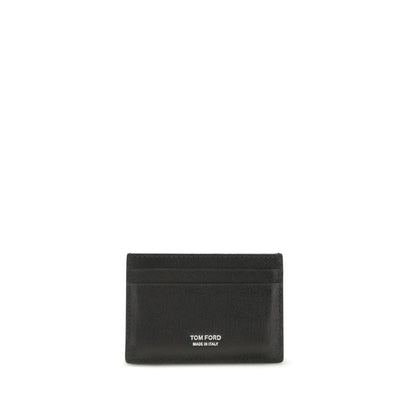 Tom Ford Black Calf Leather Bos Taurus Wallet by Tom Ford