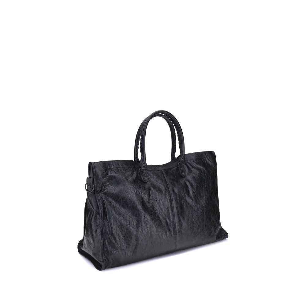 Balenciaga Black  Le City Travel Bag