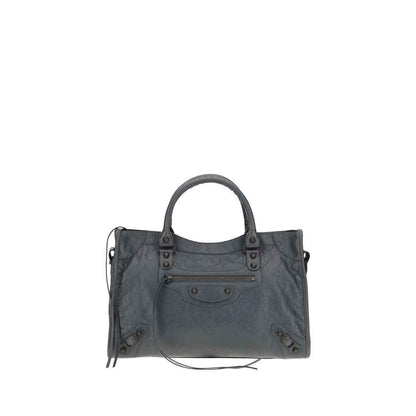Balenciaga Gray  Le City medium Shoulder Bag