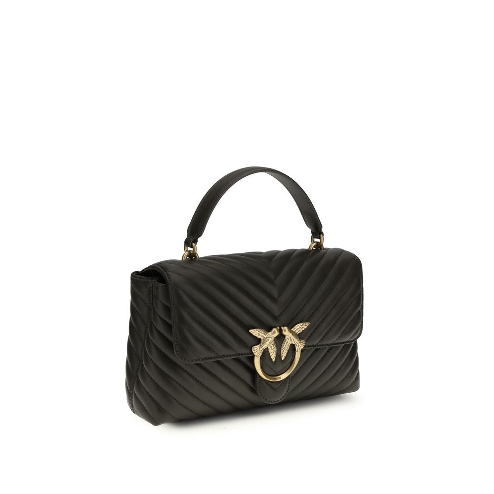 PINKO Black The Love Lady Handbag