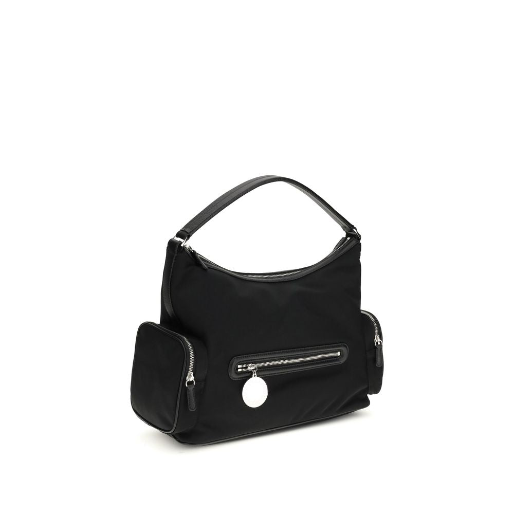 Stella McCartney Dartmoor Bolso de Hombro (Nylon) Negro Nailon
