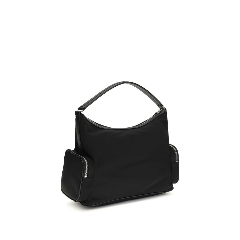 Stella McCartney Dartmoor Bolso de Hombro (Nylon) Negro Nailon