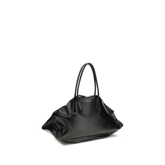Alexander McQueen Black  Manta Maxi Shoulder Bag - XT & Co