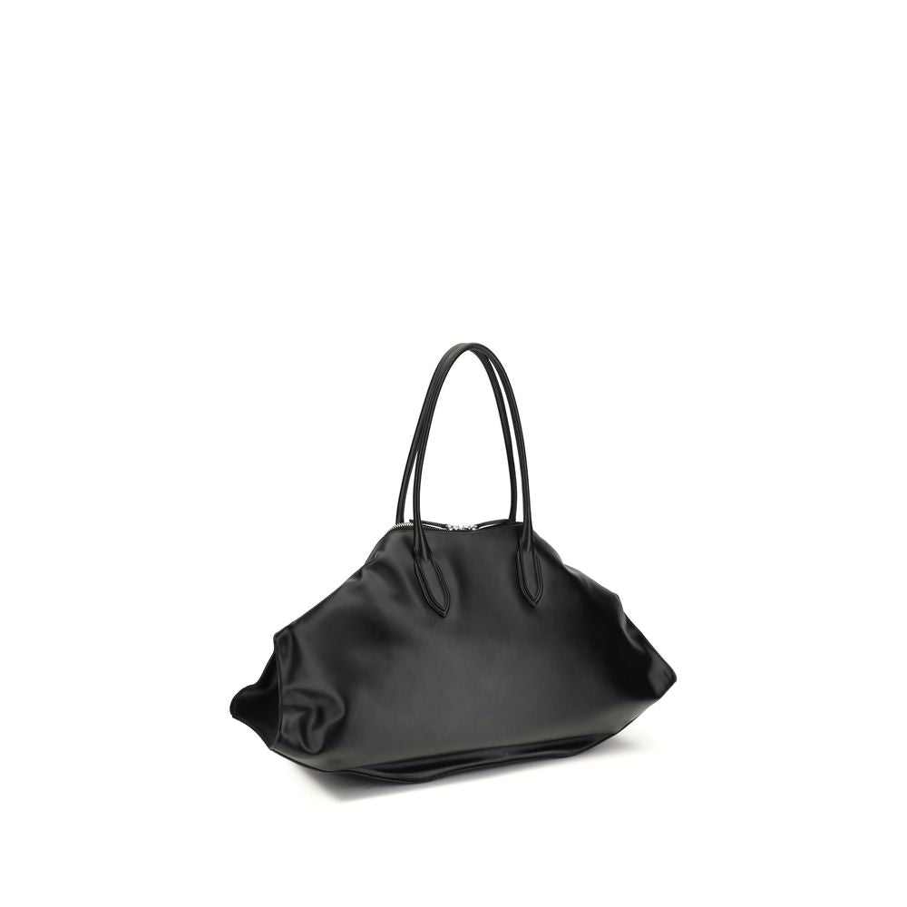 Alexander McQueen Black  Manta Maxi Shoulder Bag - XT & Co