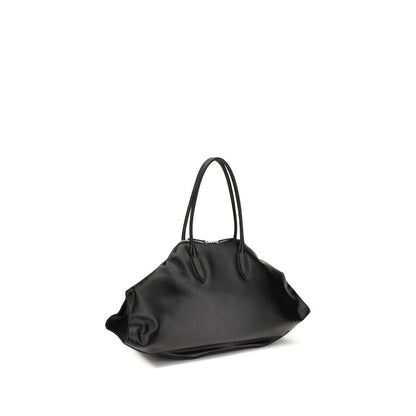 Alexander McQueen Black  Manta Maxi Shoulder Bag - XT & Co