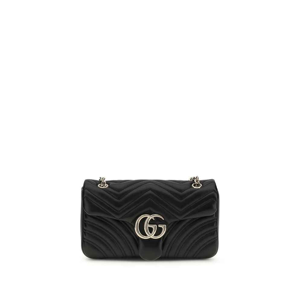 Gucci Black Calf Leather Bos Taurus Shoulder Bag