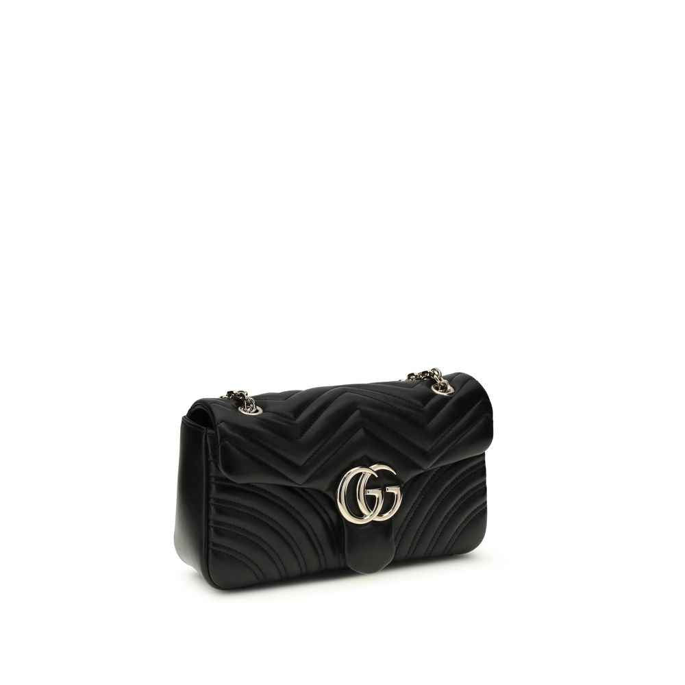 Gucci Black Calf Leather Bos Taurus Shoulder Bag