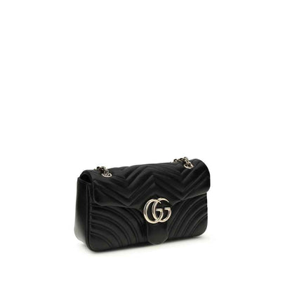 Gucci Black Calf Leather Bos Taurus Shoulder Bag