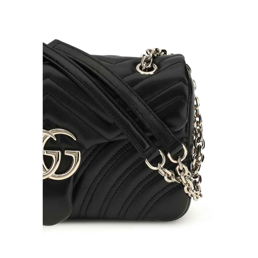 Gucci Black Calf Leather Bos Taurus Shoulder Bag