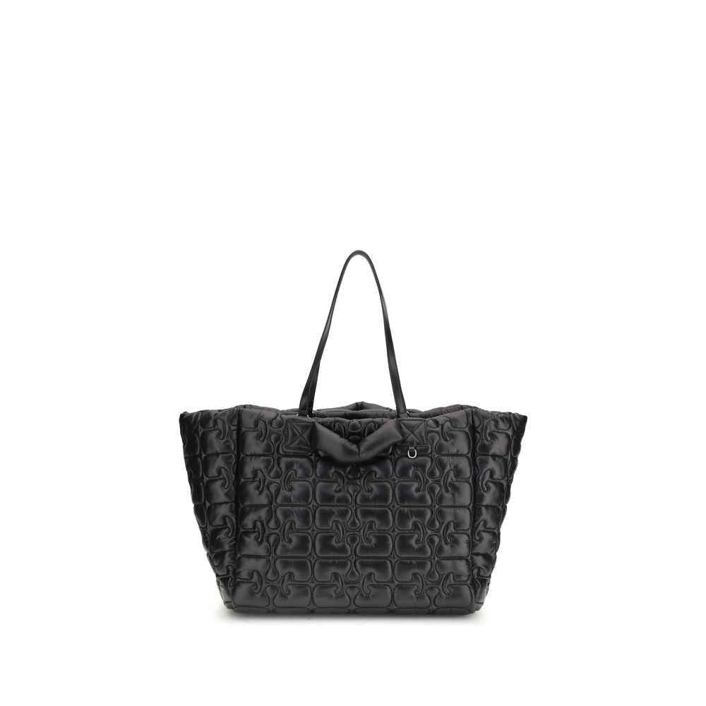 Ganni Black Recycled Polyamide Handbag