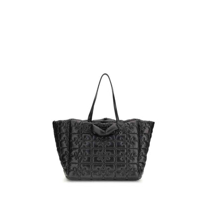 Ganni Black Recycled Polyamide Handbag