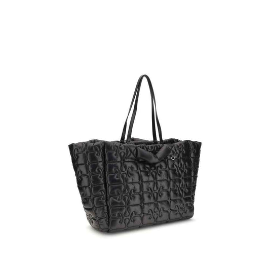 Ganni Black Recycled Polyamide Handbag