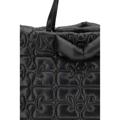 Ganni Black Recycled Polyamide Handbag