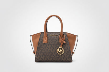 Michael Kors Brown Canvas Handbag