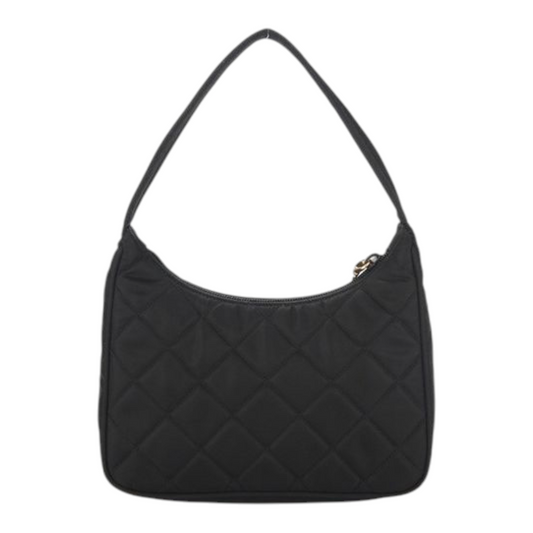 Bolso mini acolchado negro de Prada para XT & Co con diseño elegante y asa superior