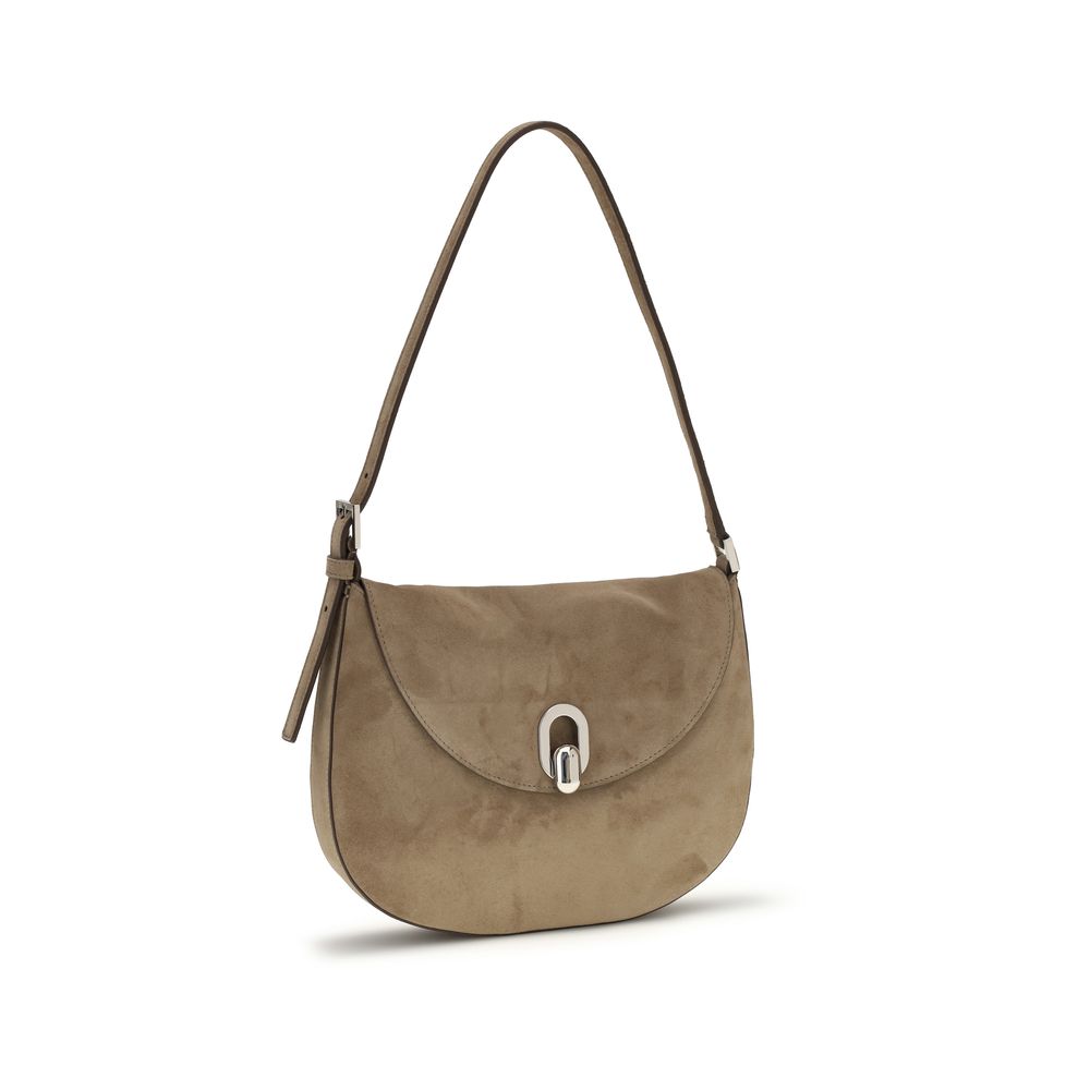 Savette Round Hobo Shoulder Bag