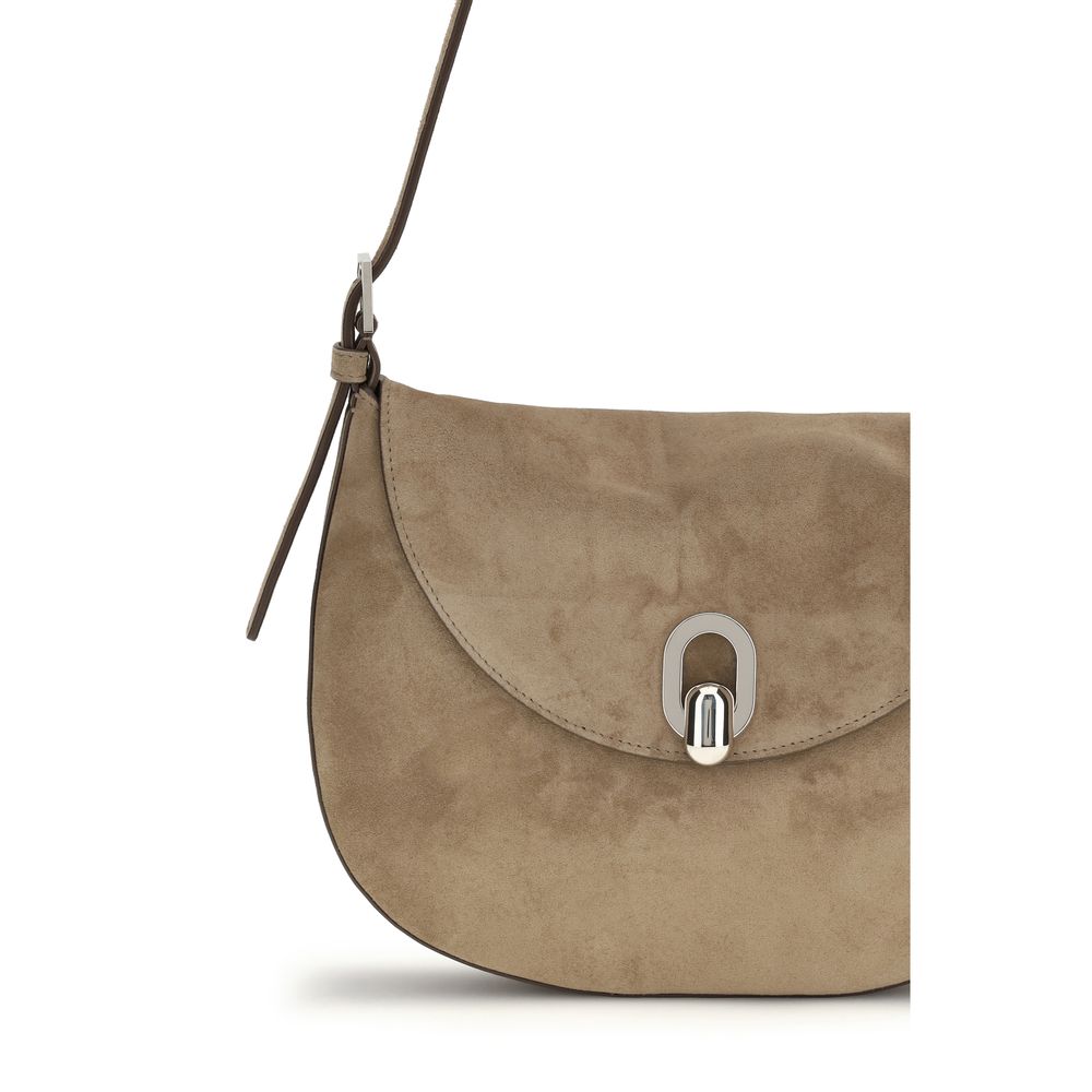 Savette Round Hobo Shoulder Bag