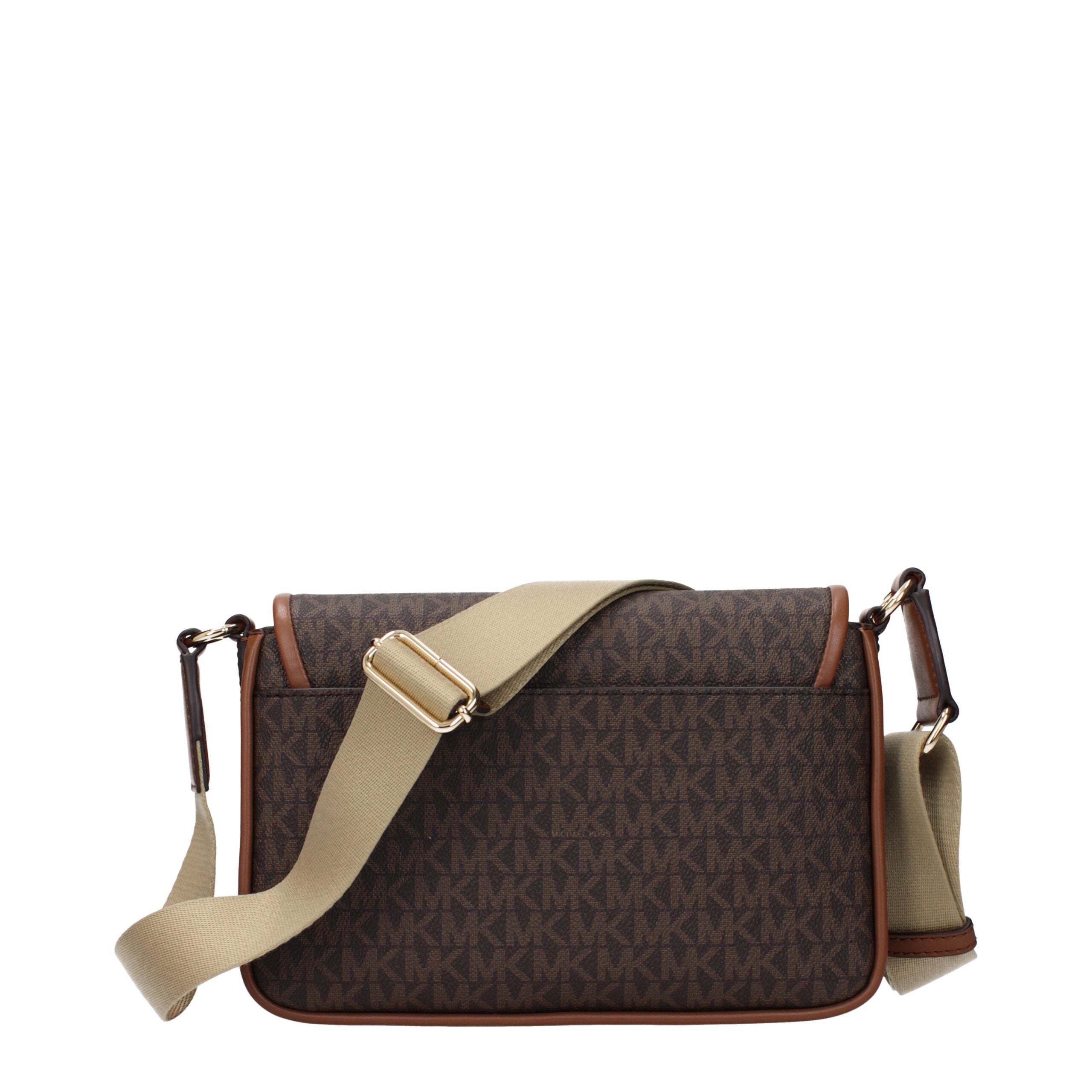 Michael Kors Brown Bradshaw  Messenger Crossbody Bag