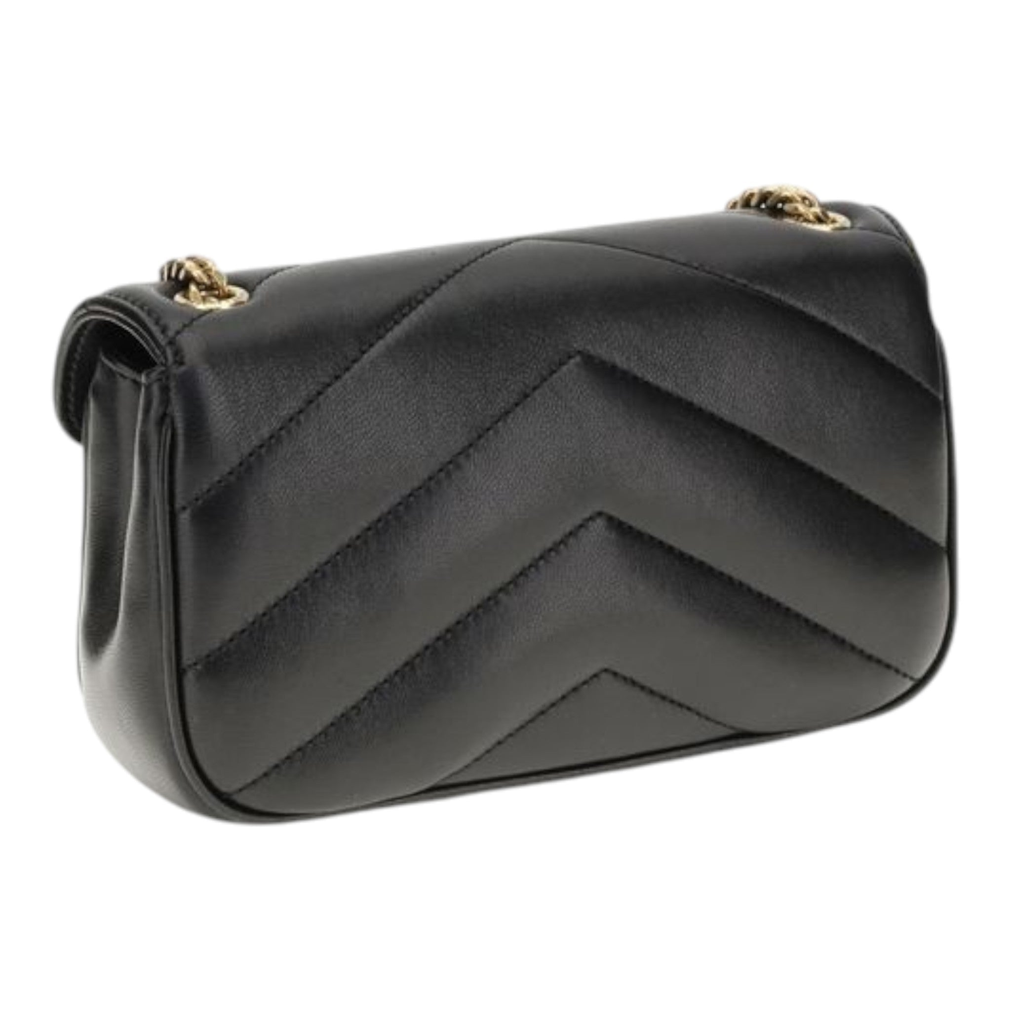 Saint Laurent Black  Loulou Toy Shoulder Bag