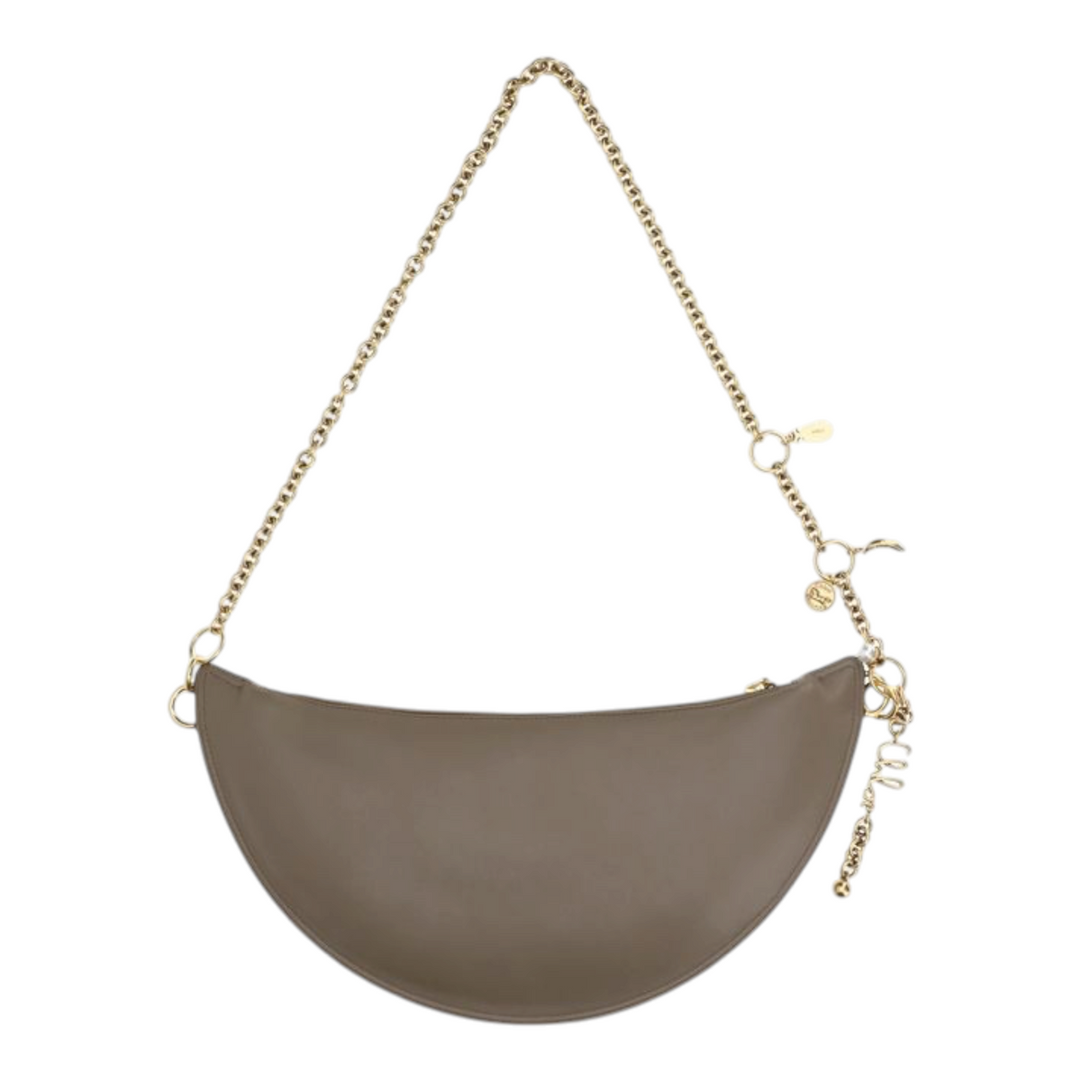 Chloé Icons Shoulder Bag Gray Leather