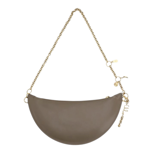Chloé Icons Shoulder Bag Gray Leather
