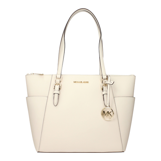 Michael Kors Charlotte Shoulder Bag Beige